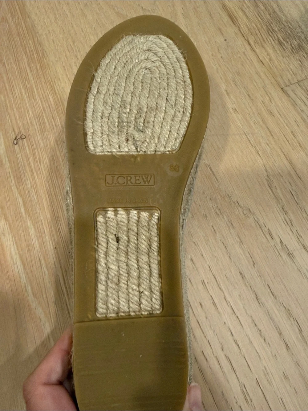 J. Crew crew espadrille